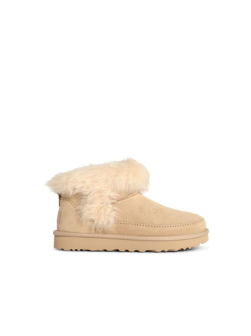 Ugg Classic Ultra Mini Chalet' Sand Suede Boots