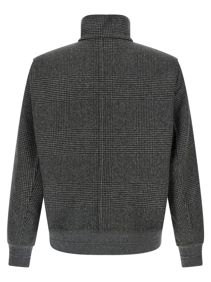 Brunello Cucinelli Cashmere Reversible Bomber Jacket