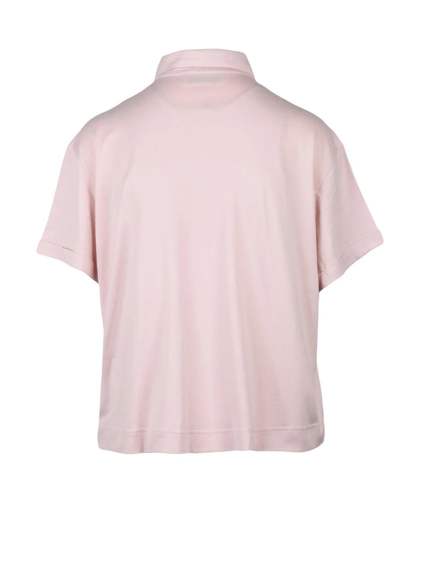 Giancarlo Desenzano Pink Classic Cotton Polo Shirt