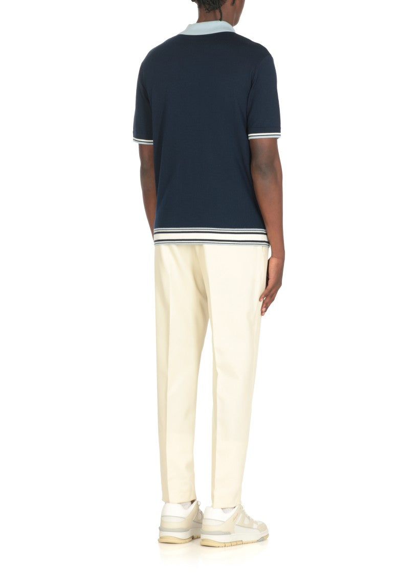 Casablanca Merino Tennis Polo