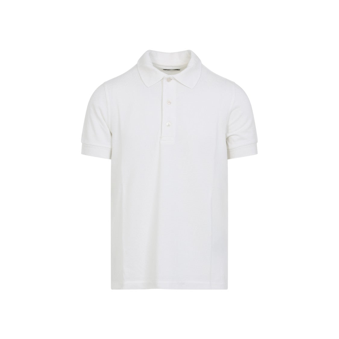 Tom Ford Off White Lyocell Polo