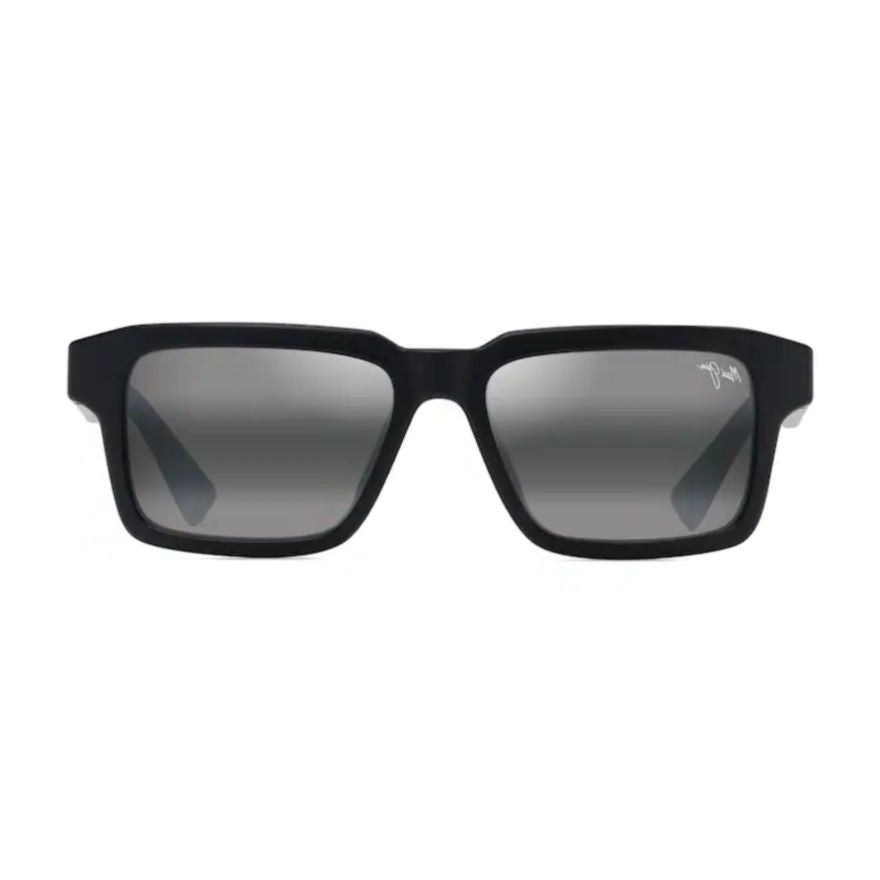 Maui Jim Kahiko Rectangular Frame Sunglasses With Matte Finish