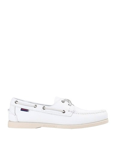 Paraboot Moccasin Toe Leather Loafers With Lace Detailing