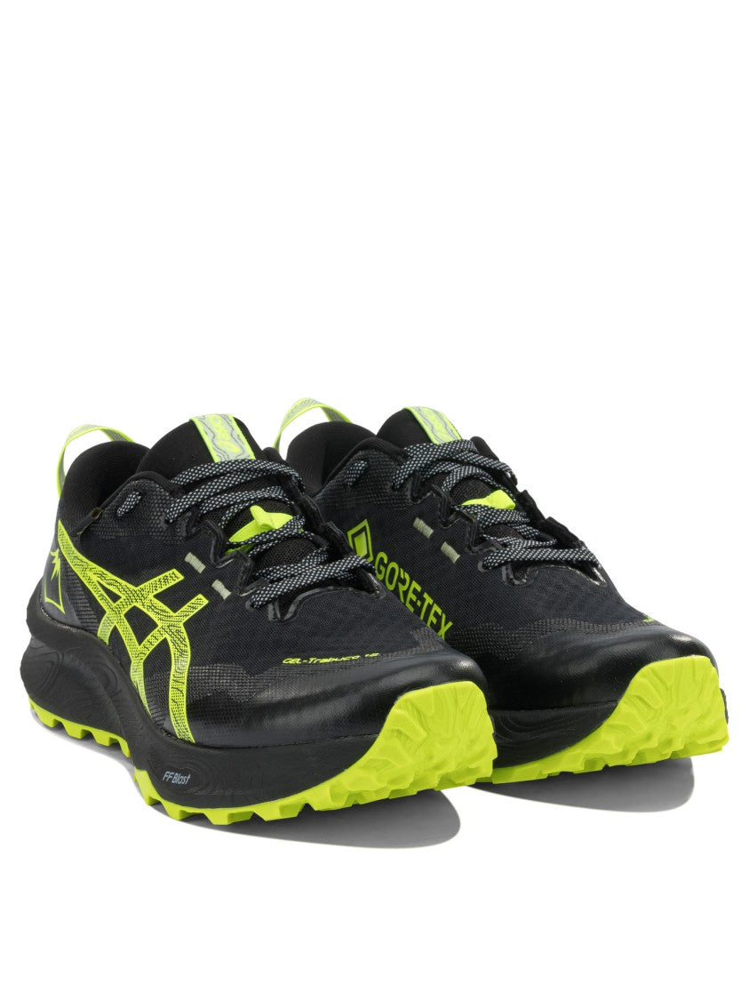 Asics Rugged Black Gore-Tex Sneakers With High-Traction Outsole