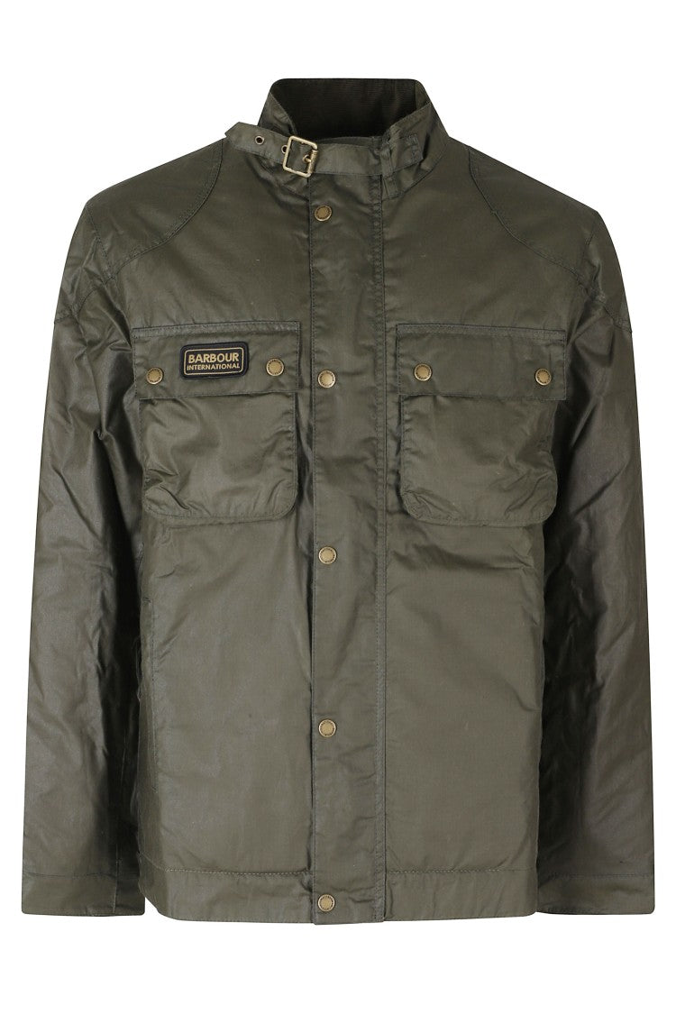Barbour Olive Night Water-Repellent Waxed Jacket