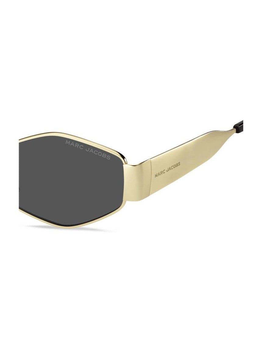 Marc Jacobs Marc 496/Shiny Hexagonal Metal Sunglasses