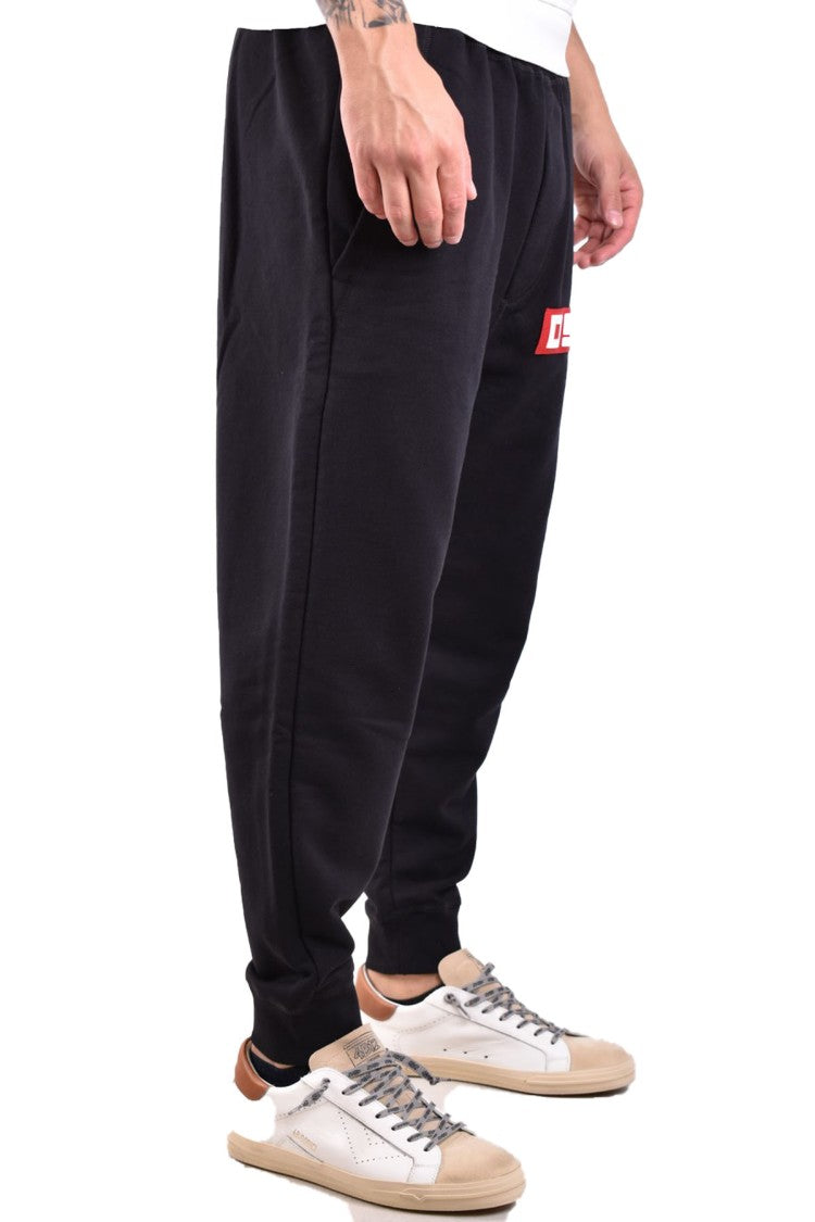 Dsquared2 Black Cotton Sweatpants