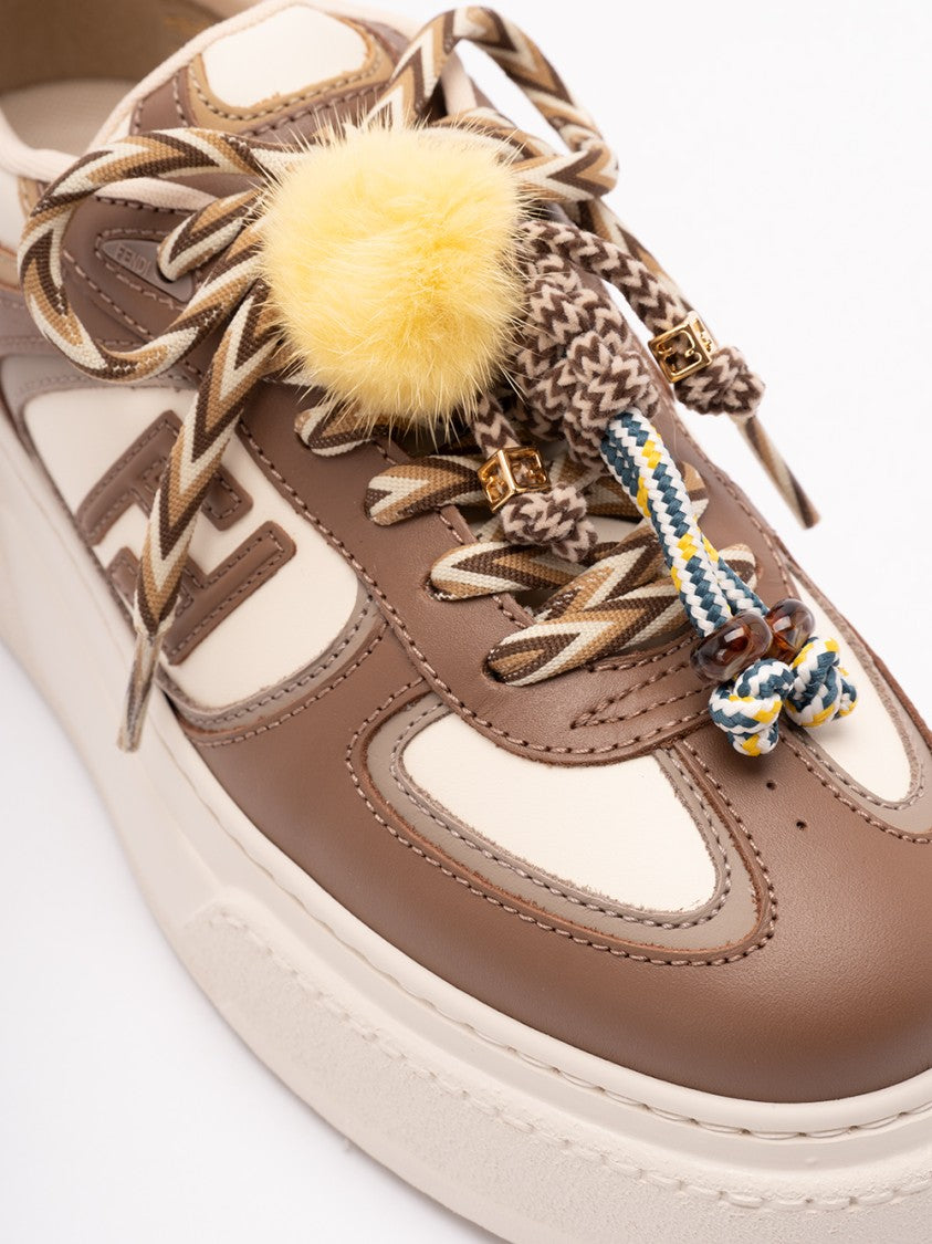 Fendi ` Match Mix` Sneakers With Charms