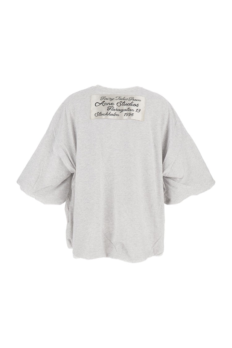 Acne Studios Boxy Heather Grey Top
