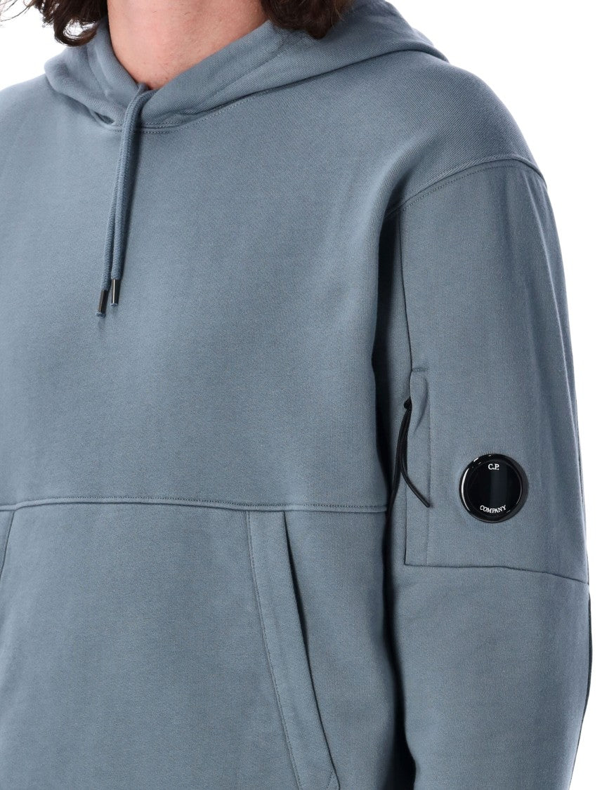 C.P. Company Diagonal Raised Fleece Lens Hooded Sweatshirt