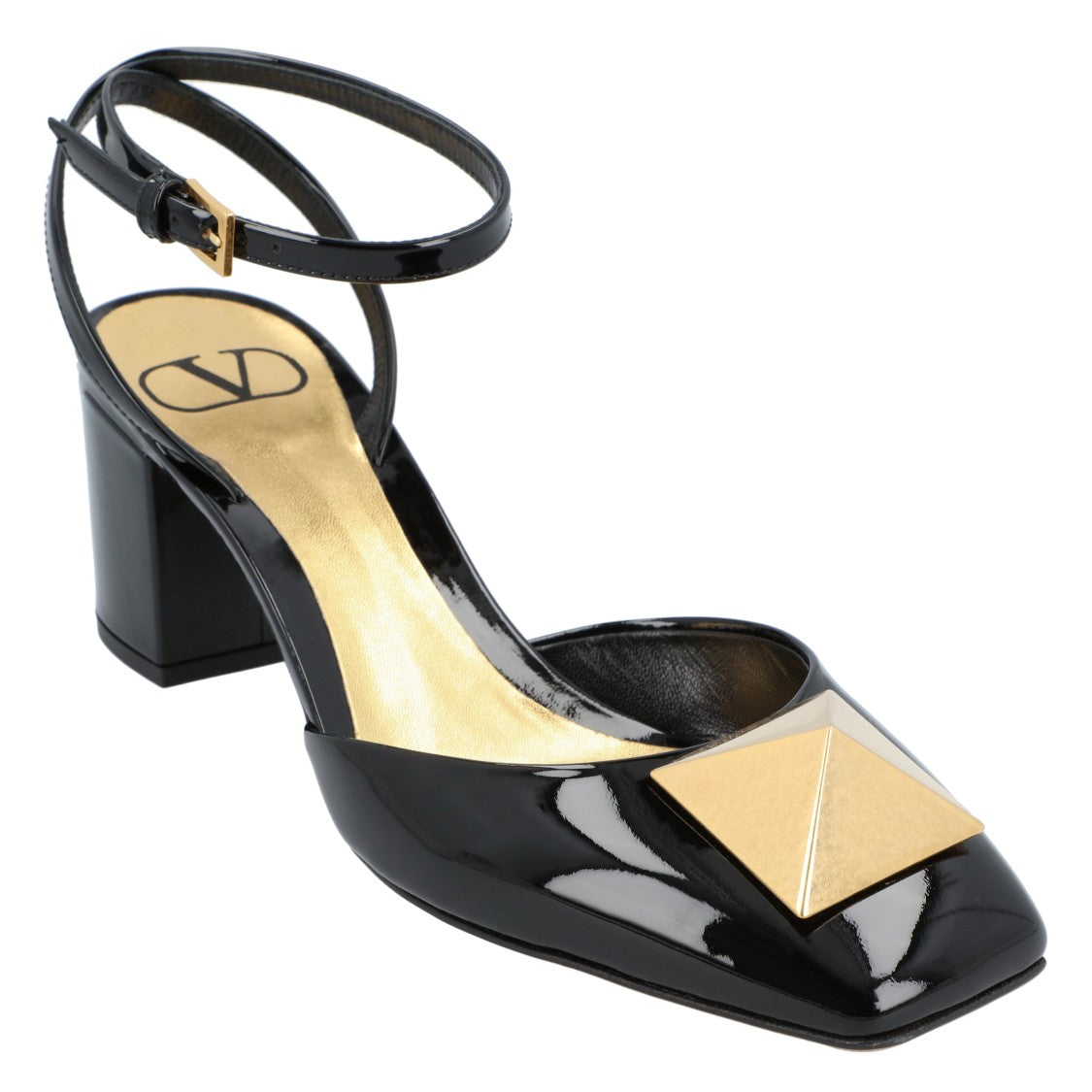 Valentino One Stud Pump Black