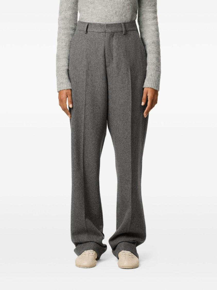 Ami Wide Wool Trousers