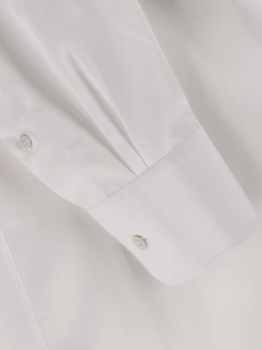 Maison Margiela White Classic Long-Sleeve Cotton Shirt