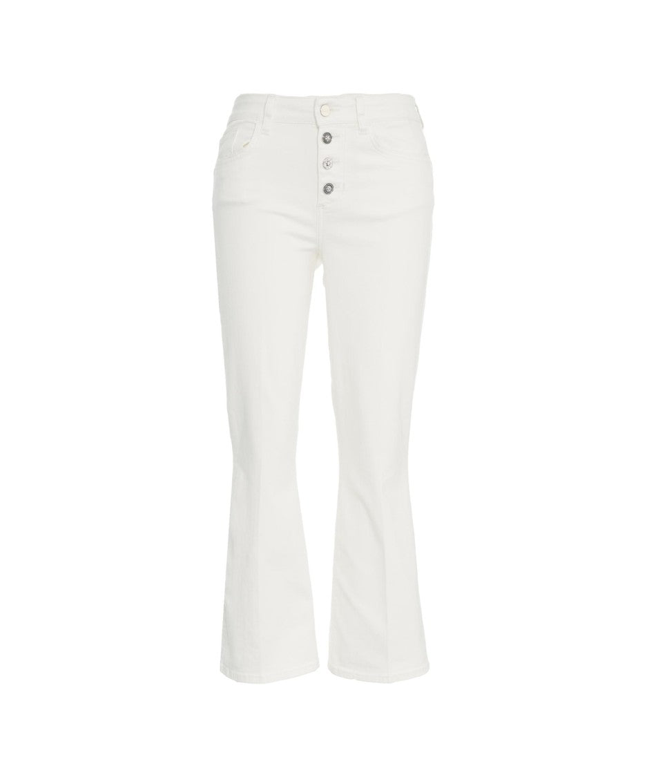 Liu Jo High-Waisted Bootcut Jeans With Flared Leg Design