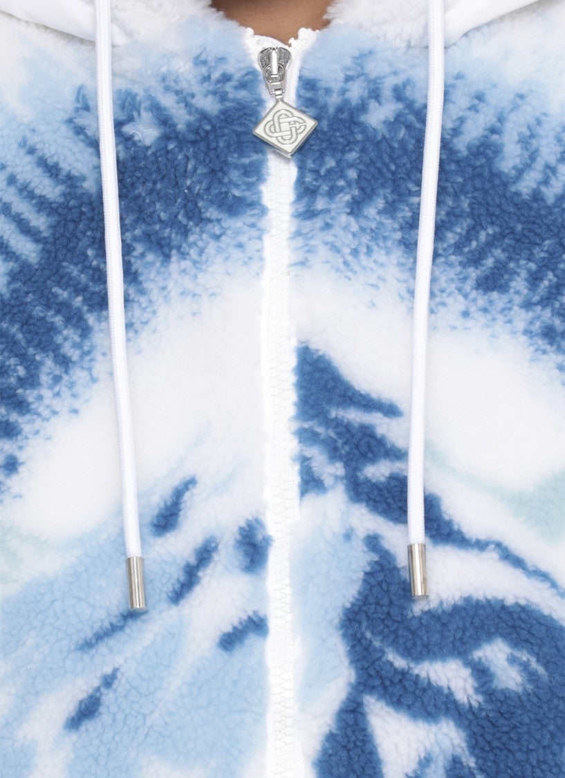 Casablanca Plush White Hoodie