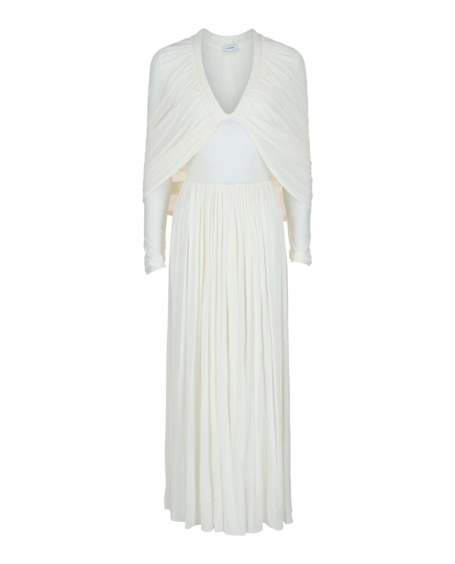 Ferragamo Cut-Out Draped Maxi Dress