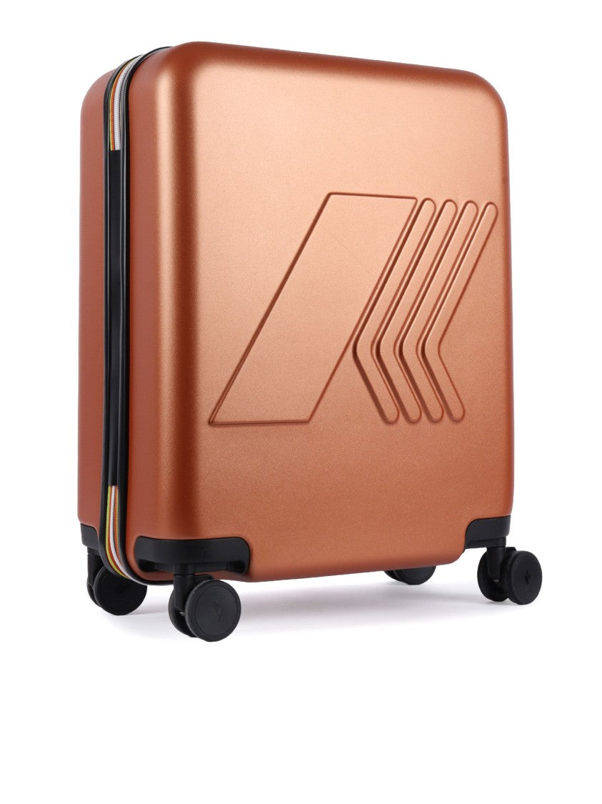 K-Way Hard-Shell Trolley Suitcase With Subtle Logo Detail
