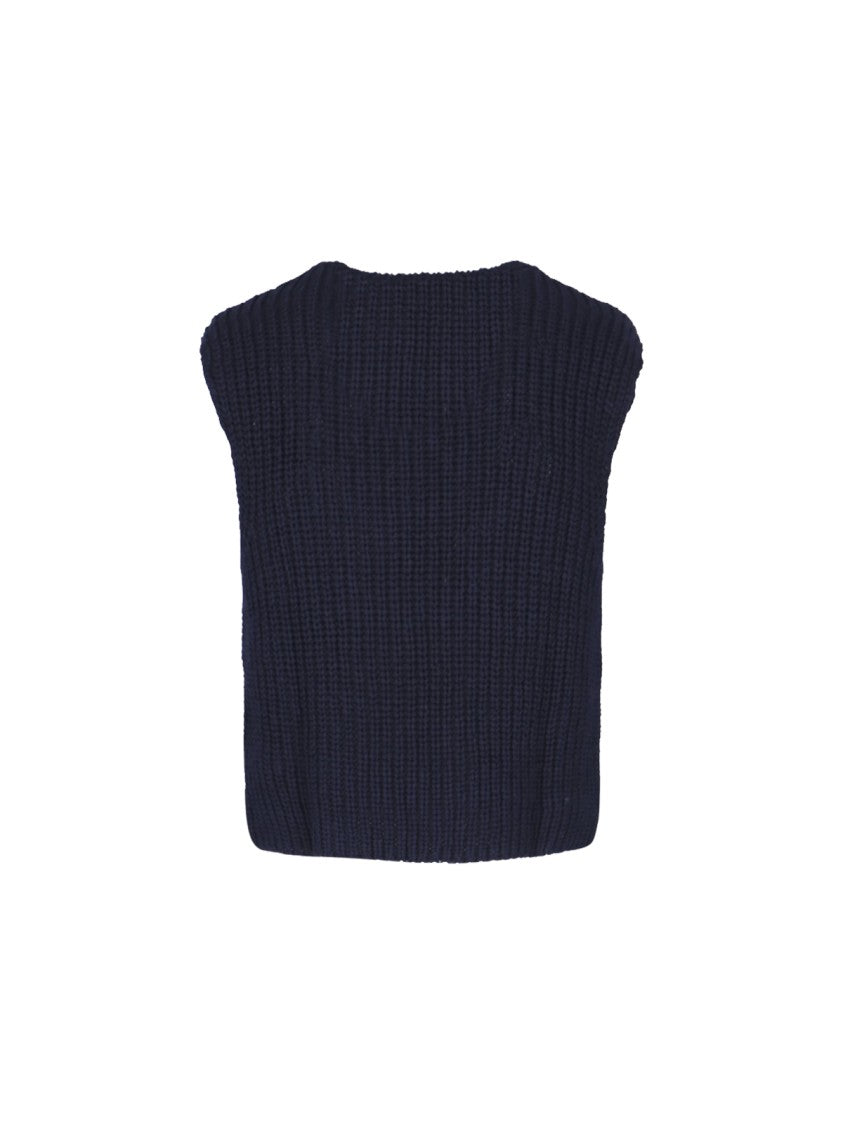 Our Legacy "Intact" Sleeveless Sweater – Blue
