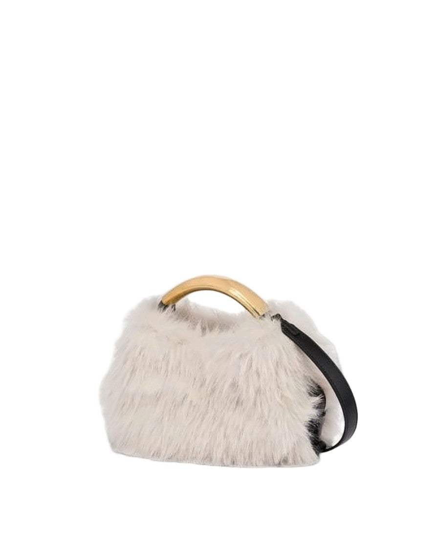 Moschino Plush Tote Bag With Structured Shape