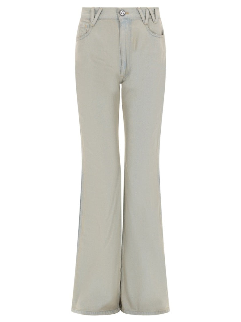 Vivienne Westwood Neutrals Ray Bootcut Cotton Jeans