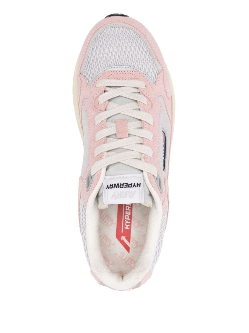 Autry Multicolour Light Grey Panelled Rubber Sneakers