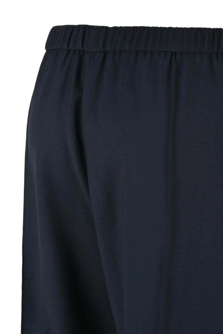 Fabiana Filippi Wool Stretch Trousers - Blue