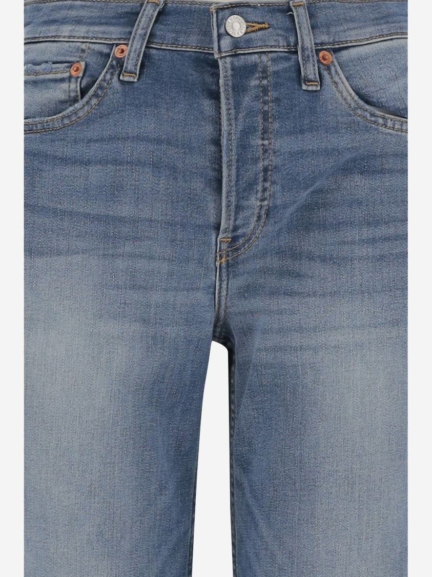 Re/Done Cotton Blend Denim Jeans