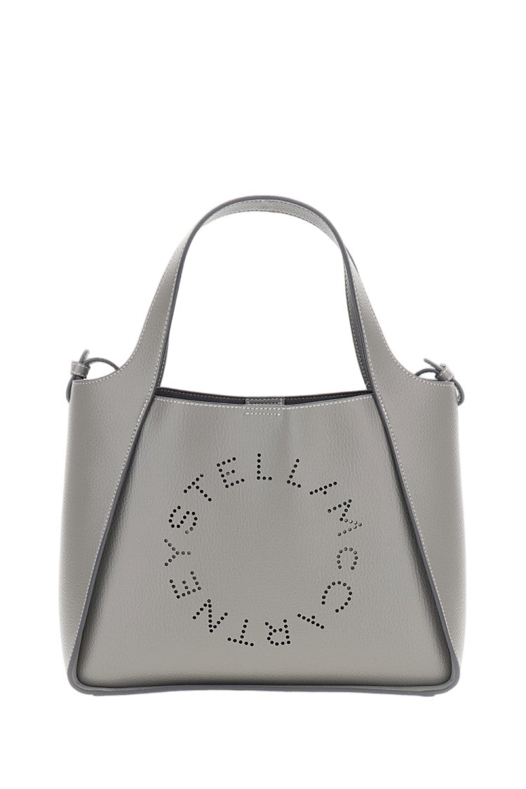 Stella Mccartney Grey Alter Mat Vegan Leather Tote Bag