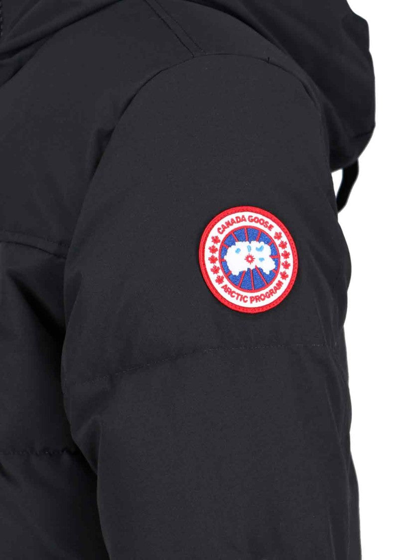 Canada Goose Black Macmillan Hooded Down Jacket