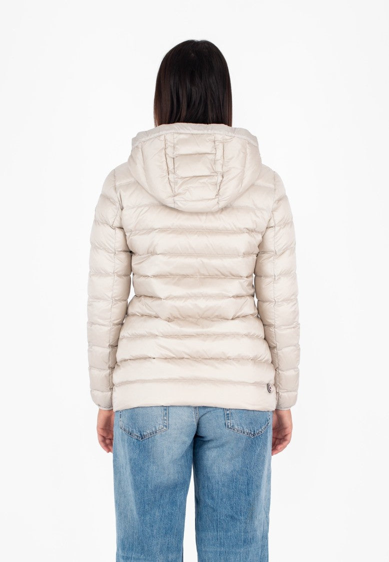 Colmar Originals Fitted Black Jacket With High Collar And Zipper Closure