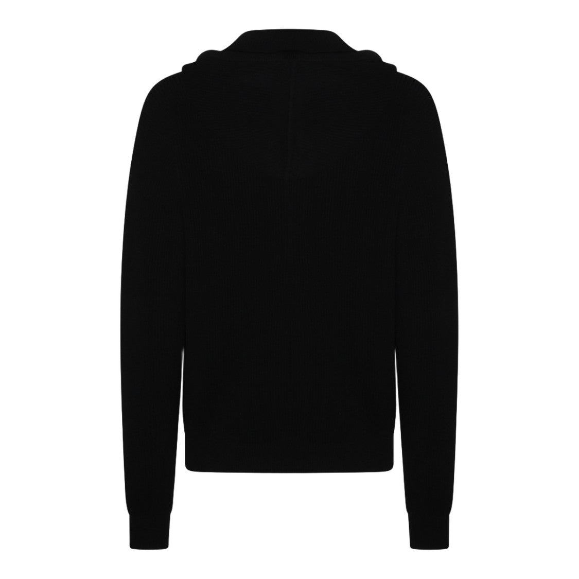 Rick Owens Black Sweater With Classic Crew Neckline