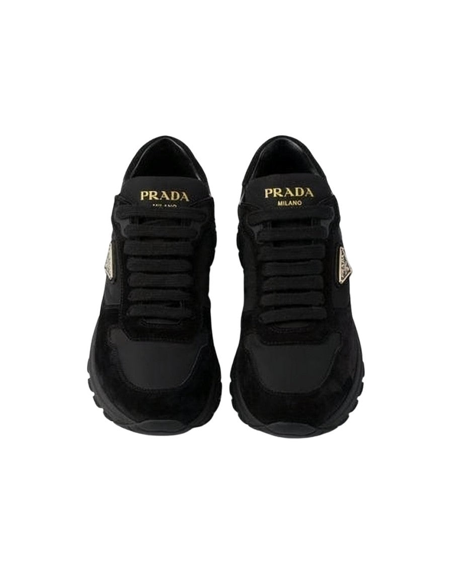 Prada Low-Top Sneakers With Textured Design