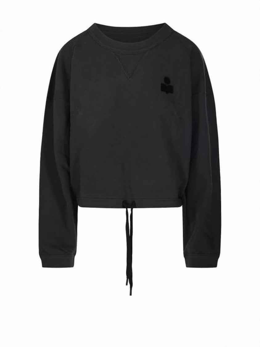Isabel Marant Cropped Long-Sleeve Top With Relaxed Fit