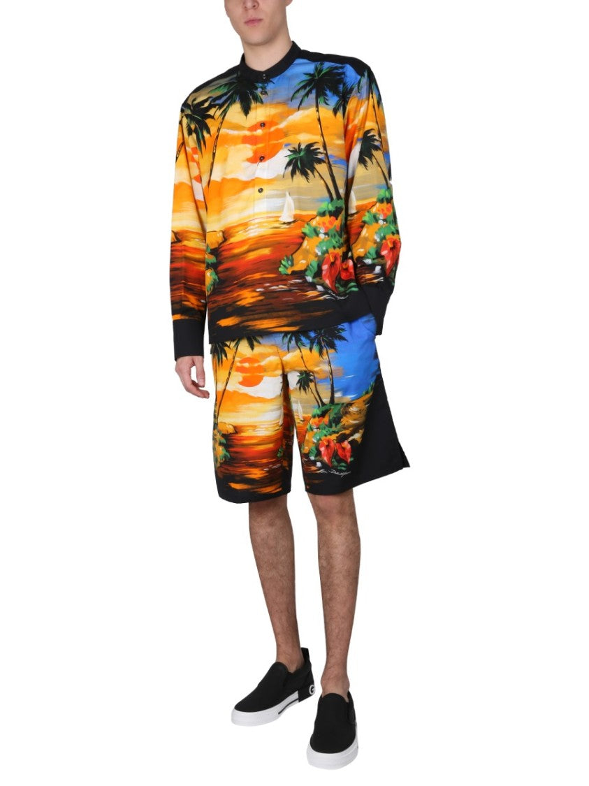 Dolce & Gabbana Hawaii Print Shirt