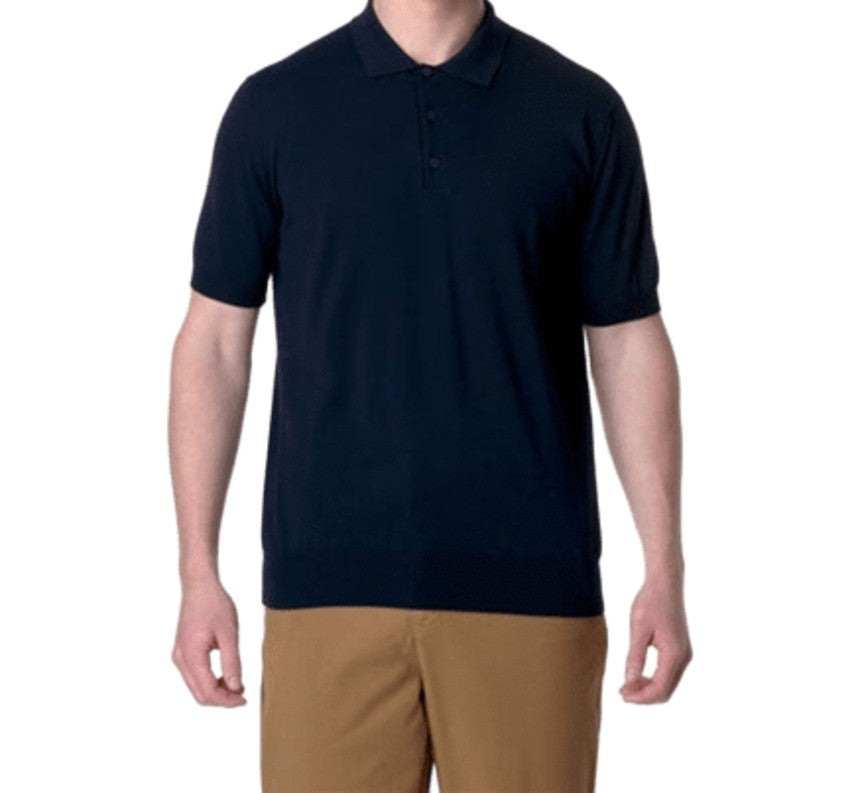 K-Way Blue Depth Cotton Polo Shirt