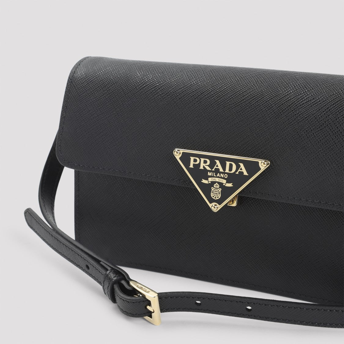 Prada Textured Leather Handbag