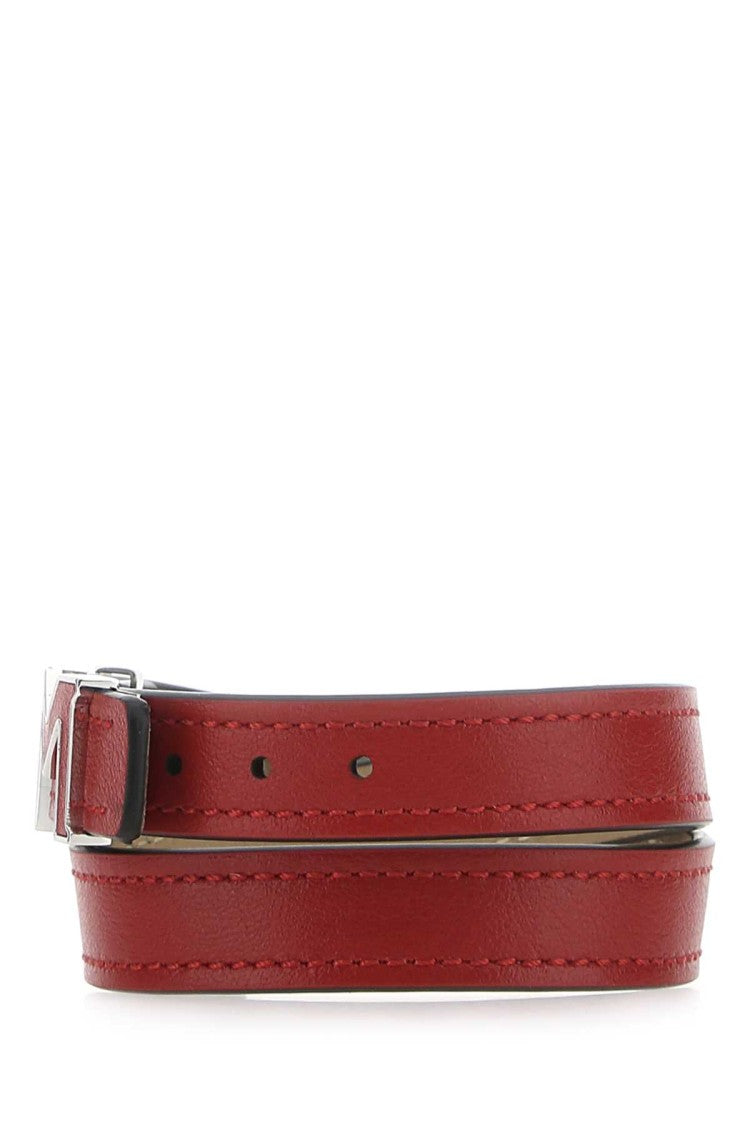 Montblanc Red Leather Bracelet