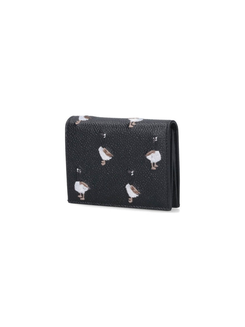 Thom Browne Goose Bi-Fold Wallet – Black