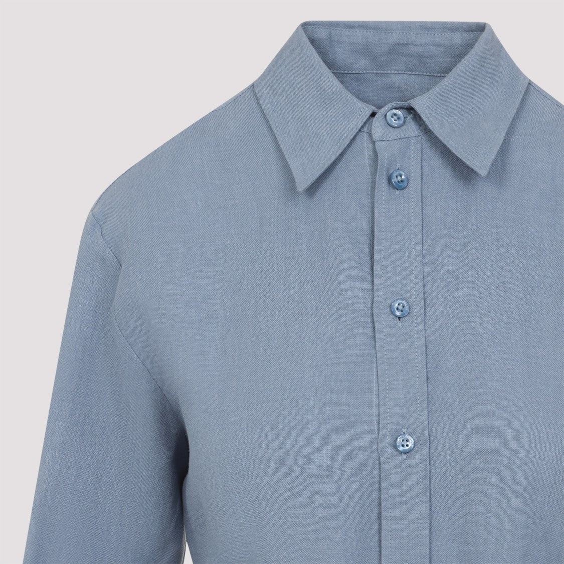 Polo Ralph Lauren Button-Down Linen Maxi Dress With Belted Waist