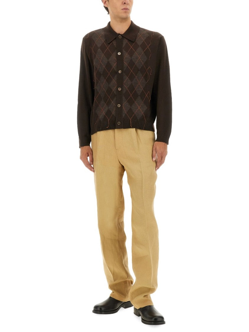 Our Legacy "Pub Argyle" Polo Shirt