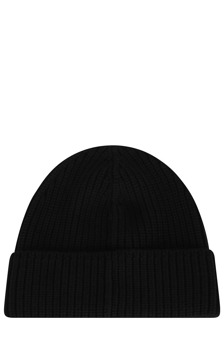 Canada Goose Ribbed Knit Toque With Folded Cuff