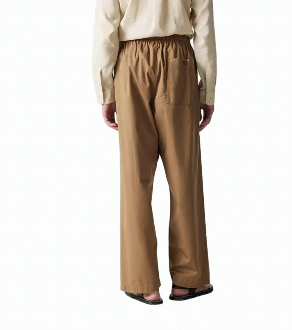 Lemaire Relaxed-Fit Straight Pants With Adjustable Waistband