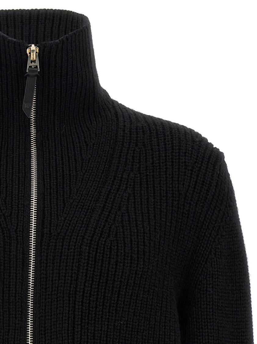 Tom Ford Zip Sweater With High Neck