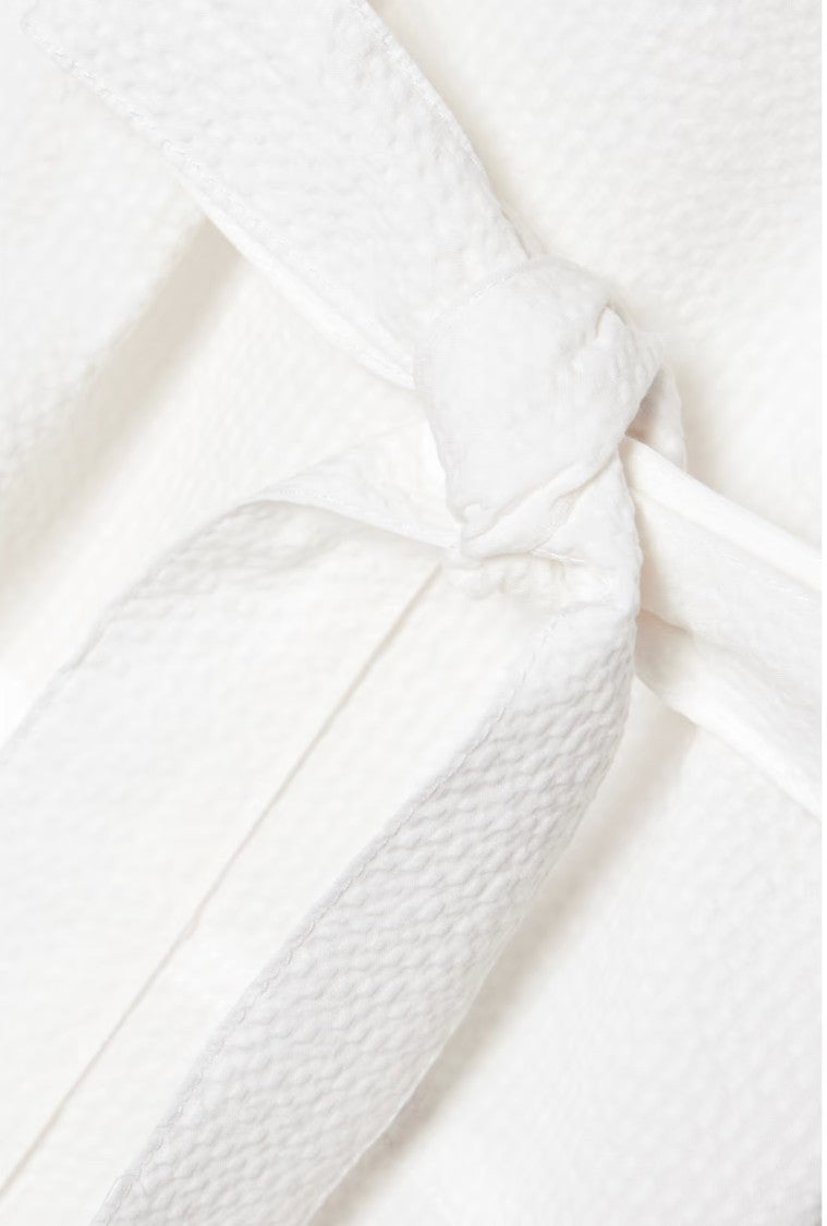 Max Mara Sleeveless Midi Dress With Self-Tie Belt