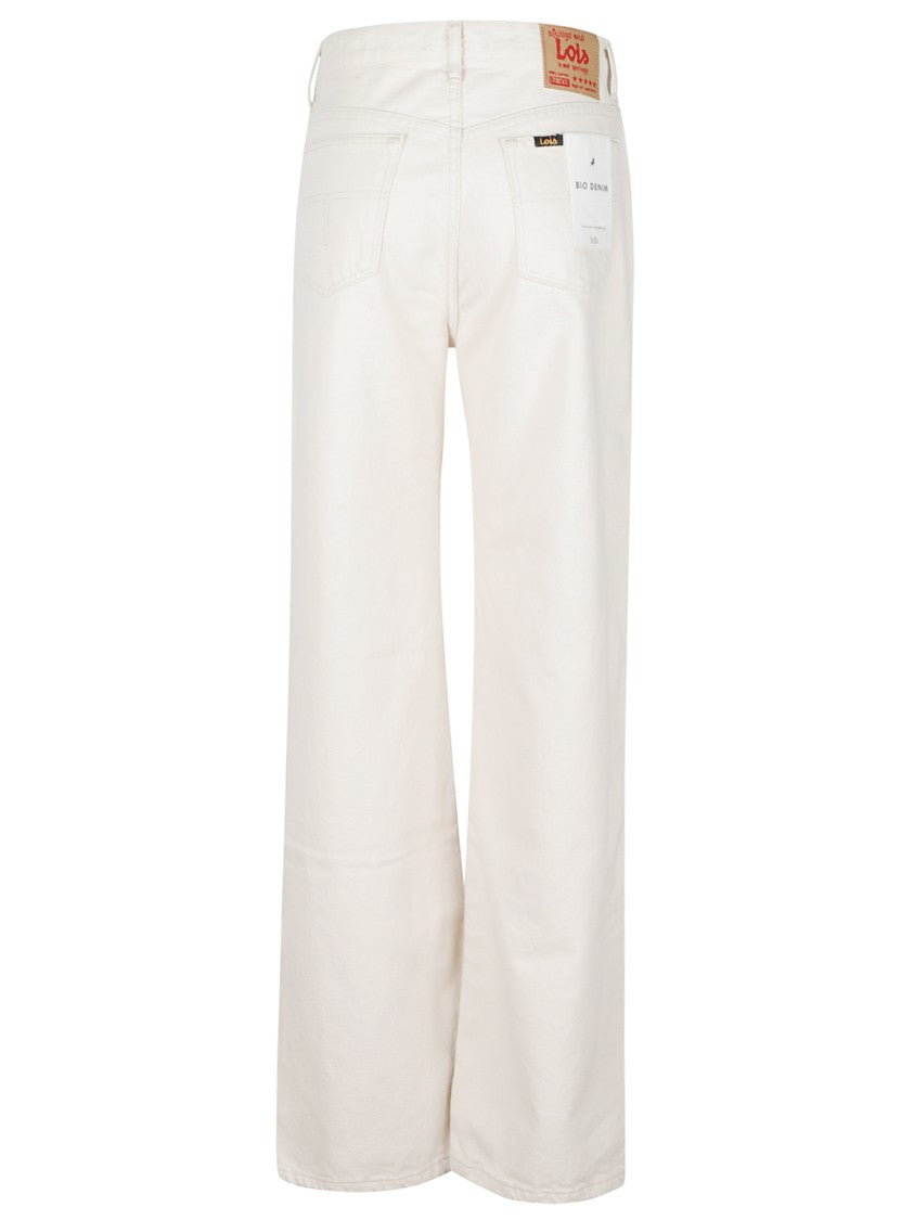 Iois High-Waisted Palazzo Jeans With Wide-Leg Silhouette
