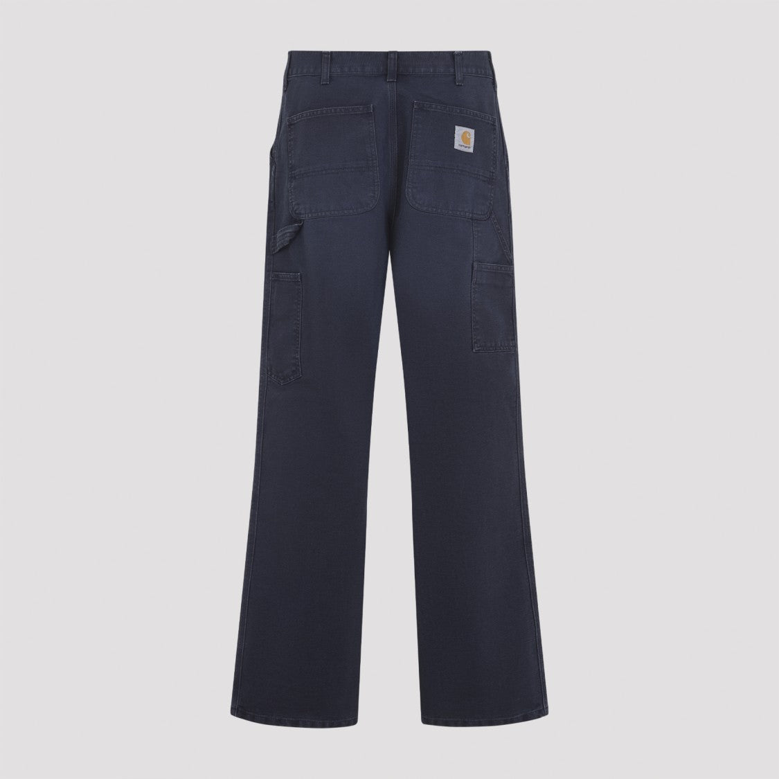 Carhartt Wip Single Knee Dark Blue Cotton Pants