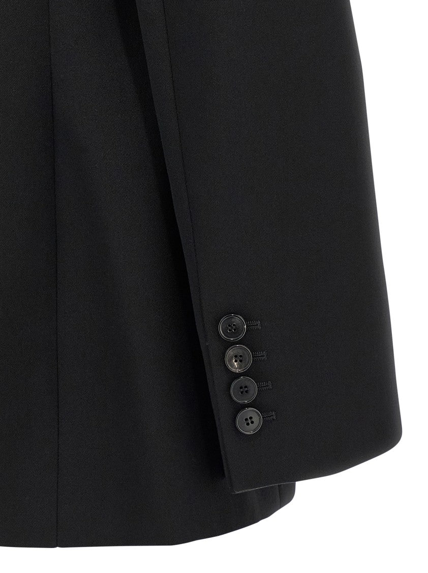 Givenchy Satin Lapel Blazer
