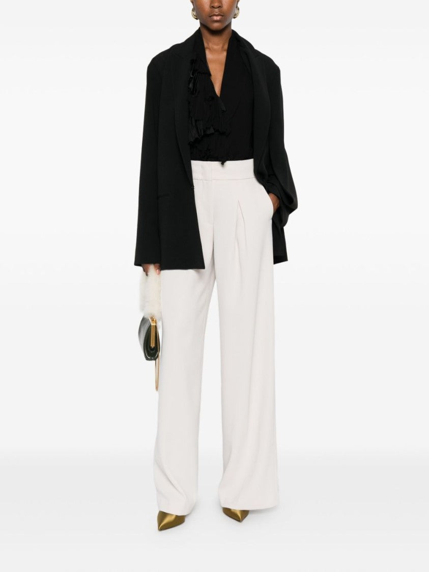 Alberta Ferretti Tailored Black Jacket With Boxy Silhouette