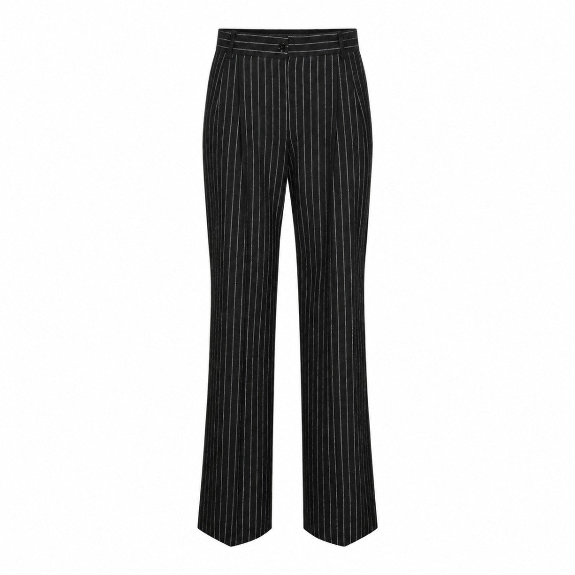 Dolce & Gabbana Vertical Pinstripe Tailored Straight-Leg Pants