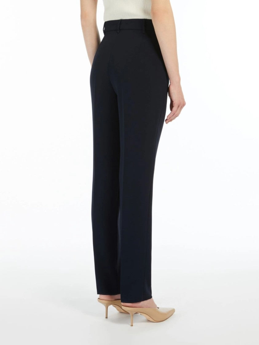 Max Mara Dark Navy Jerta Tailored Trousers